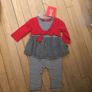 Deux Par Deux One-Piece Baby Girl Outfit